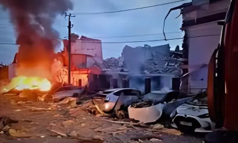 روس کا یوکرین پر بڑا حملہ، سیکڑوں ڈرون اور میزائل داغ دیے – World