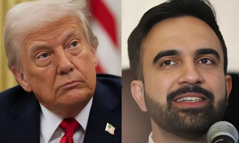 ظہران ممدانی ایک مرتبہ پھر ڈونلڈ ٹرمپ کے نشانے پر – World