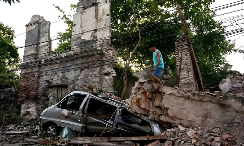 فلپائن میں 6.9 شدت کا زلزلہ: 26 افراد ہلاک، 40 زخمی – World