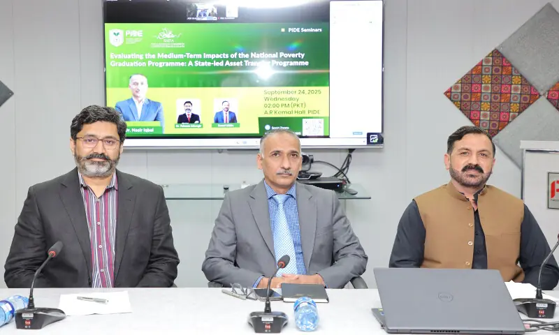 PIDE study shows NPGP lifts half of ultra-poor households above poverty line