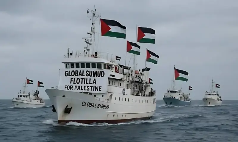 غزہ کی جانب بڑھنے والے امدادی فلوٹیلا پر اسرائیل کا سائبر حملہ، مواصلاتی نظام مفلوج کر دیا – World