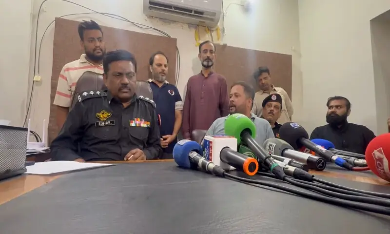 Three suspects arrested for demanding extortion from social activist Zafar Abbas