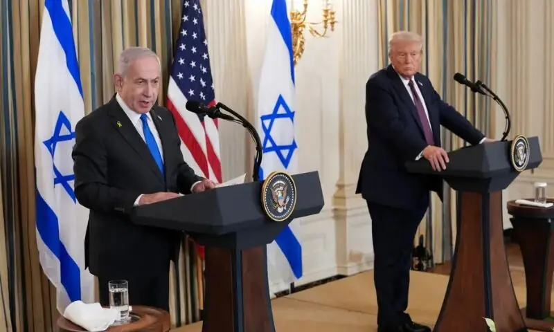 حماس کے رد عمل پر نیتن یاہو کی تنقید پر ٹرمپ برہم – World