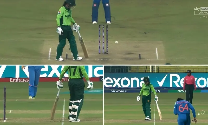 پاک بھارت میچ میں نیا تنازع: منیبہ علی کو ناٹ آؤٹ دینے کے بعد اچانک آؤٹ کیوں قرار دیا؟ نئی بحث چھڑگئی – Sports