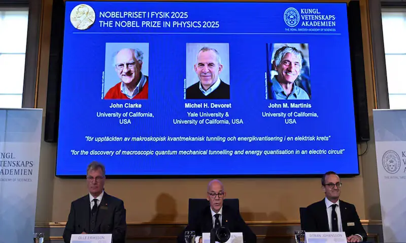 کوانٹم فزکس میں انقلابی تجربات: امریکی سائنس دانوں نے طبیعیات میں نوبل انعام جیت لیا – Technology