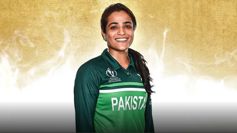 Sidra Ameen shortlisted for ICC Player of the Month award