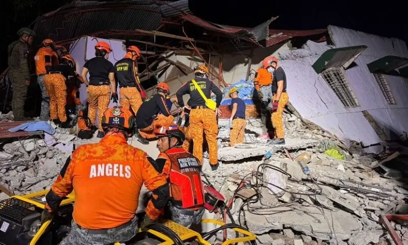 فلپائن میں 7.4 شدت کا خوفناک زلزلہ، ساحلی علاقوں میں سونامی وارننگ جاری – World