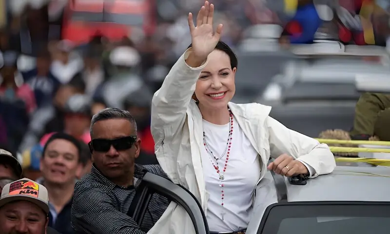 امن کا نوبیل انعام وینزویلا کی جمہوریت پسند رہنما ماریا کورینا مچاڈو کے نام – World