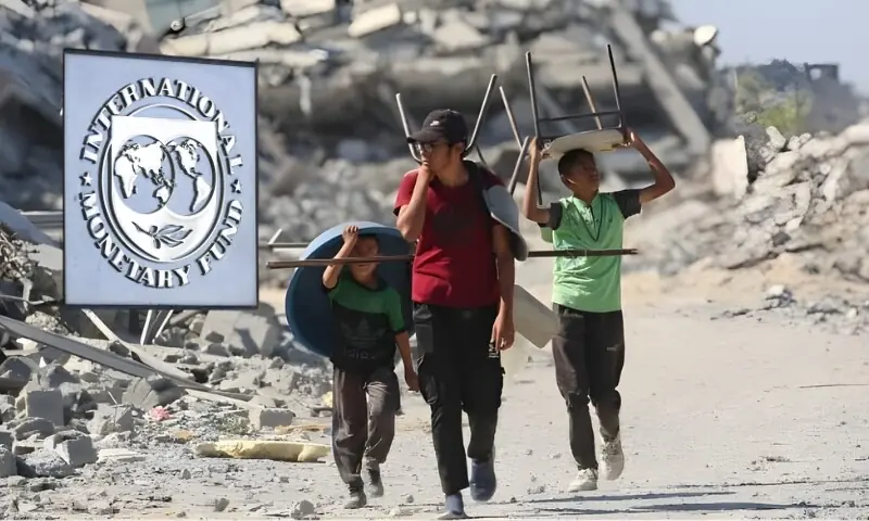 بین الاقوامی مالیاتی ادارے آئی ایم ایف نے غزہ کی تعمیرِنو میں تعاون کی پیشکش کر دی – World