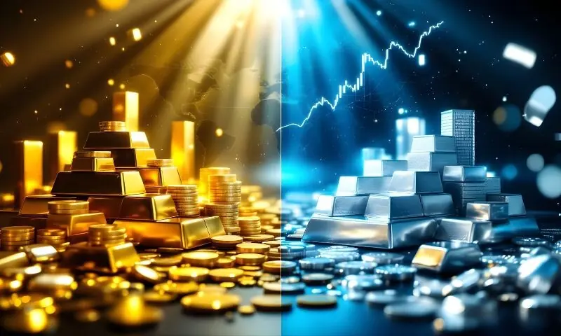 عالمی مارکیٹ میں سونے اور چاندی کی قیمتوں میں ریکارڈ اضافہ ہوگیا – Business & Economy