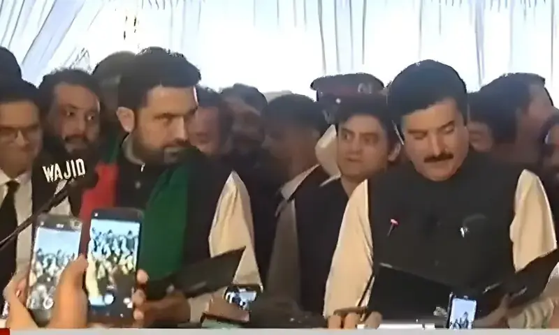 Sohail Afridi sworn in as KP Chief Minister