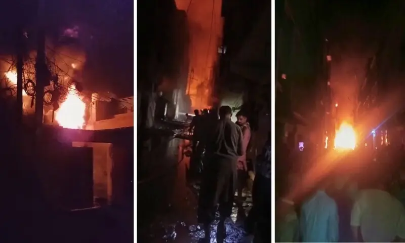 کراچی: نشئی نے کھیل کے دوران شور مچانے پر بچوں پر پیٹرول پھینک کر آگ لگادی، 2 جاں بحق – Pakistan