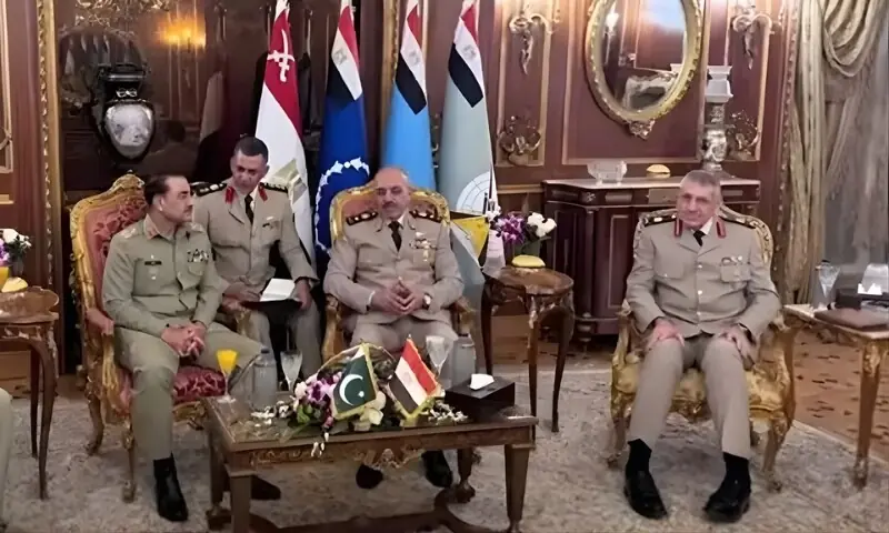 Field Marshal&rsquo;s Egypt visit strengthens Pakistan-Egypt defence, religious ties