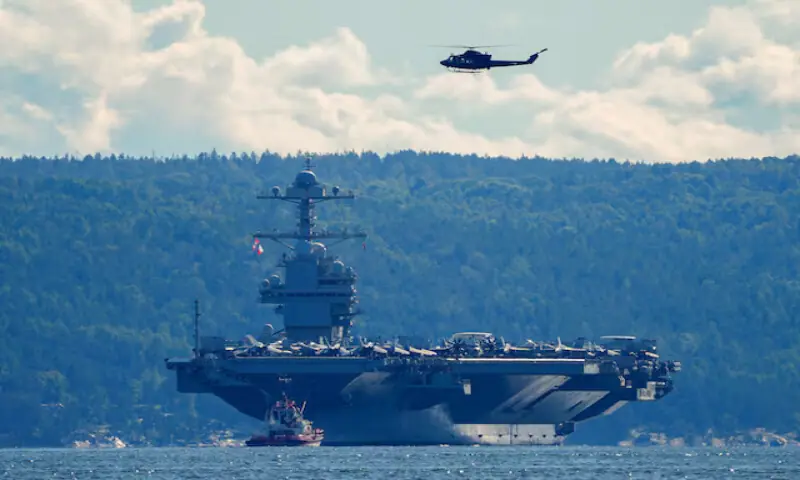 US to escalate military presence in South America with aircraft carrier group