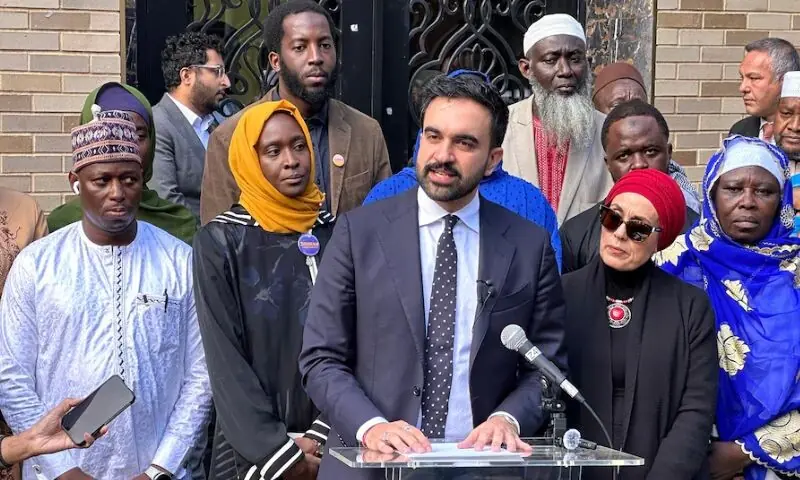 انتخابی مہم کے دوران انتہا پسند سلوک پر ظہران ممدانی آبدیدہ – World انتخابی مہم کے دوران انتہا پسند سلوک پر ظہران ممدانی آبدیدہ – World