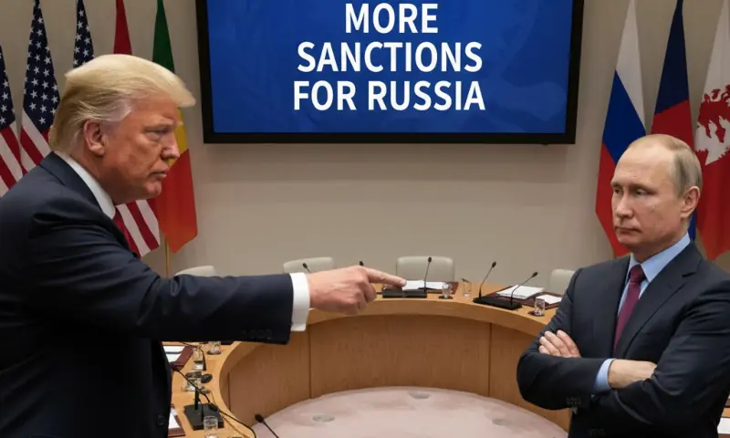 ٹرمپ انتظامیہ نے یوکرین جنگ نہ رکنے کی صورت میں روس پر مزید پابندیوں کی حکمتِ عملی تیاری کرلی – World