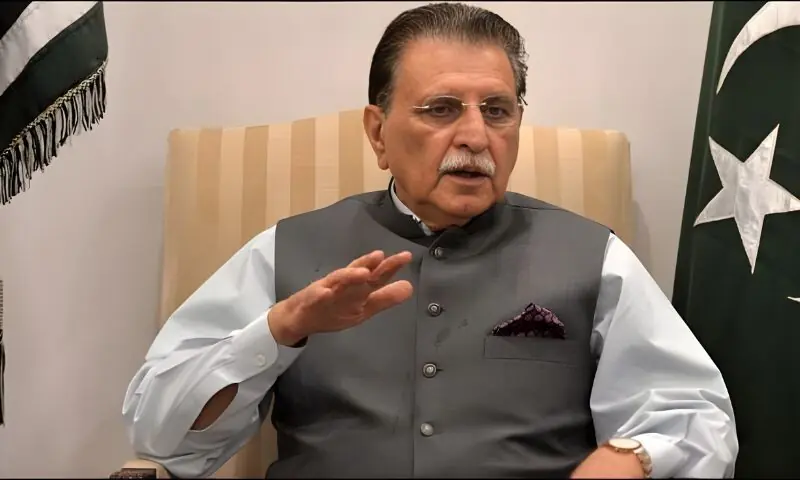 آزاد کشمیر میں نئی حکومت: ن لیگ کسی حکومت سازی کا حصہ نہیں بنے گی، راجہ فاروق حیدر – Pakistan