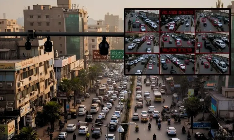 کراچی میں ای چالان نے اسپیڈ پکڑ لی، 4 دن میں 18 ہزار شہریوں کو جرمانے – Pakistan