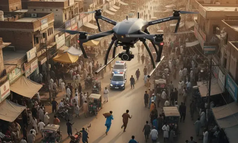 Punjab Safe Cities Authority to use drones for crime surveillance in Lahore