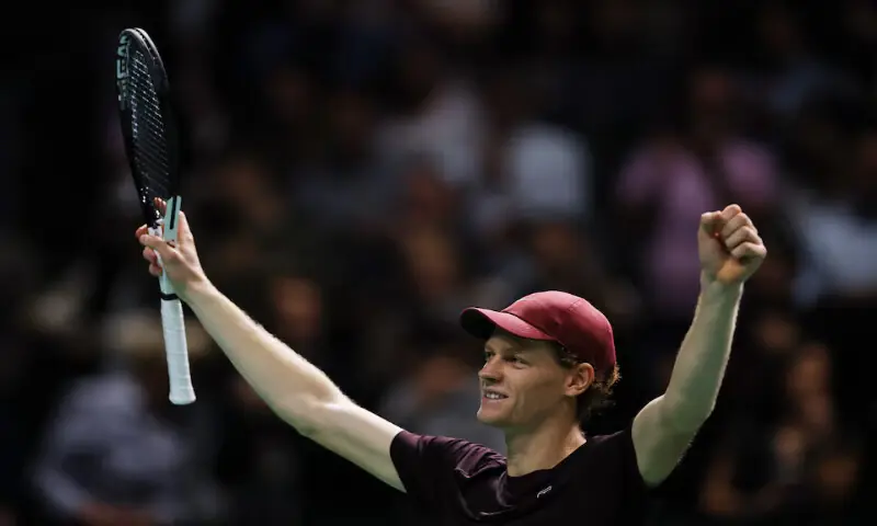 Sinner seizes Paris Masters crown to reclaim world number one ranking