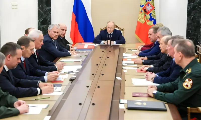 صدر پیوٹن کا ممکنہ روسی ایٹمی تجربے کے لیے تجاویز تیار کرنے کا حکم – World