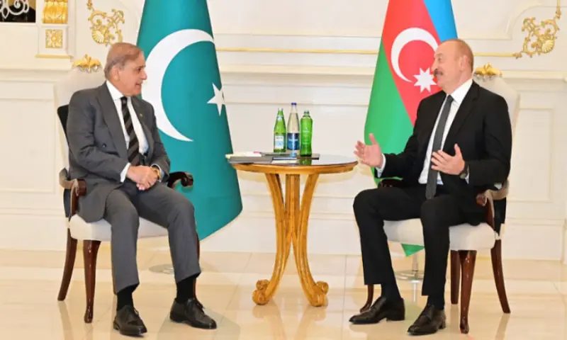 PM Shehbaz, President Aliyev vow to deepen bilateral cooperation