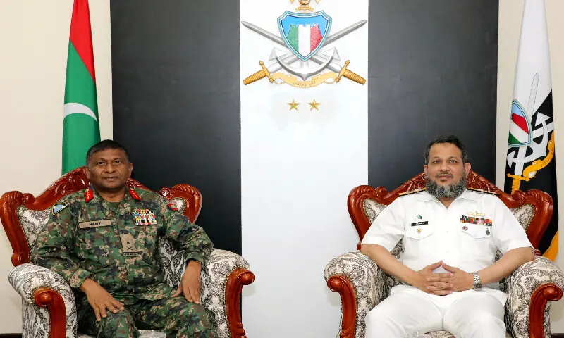 PNS SAIF concludes Maldives visit, holds naval drills with Coast Guard