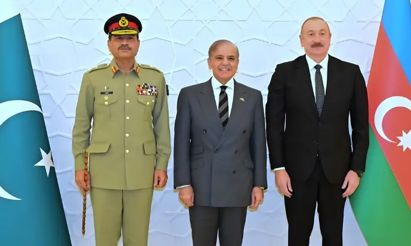 باکو میں یومِ فتح کی تقریب: شہباز شریف، اردوان اور علیوف کا اتحاد و بھائی چارے کا شاندار مظاہرہ – Pakistan