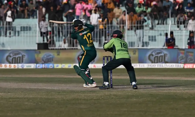 پاکستان نے جنوبی افریقا کو 7 وکٹوں سے شکست دے کر ون ڈے سیریز اپنے نام کرلی – Sports