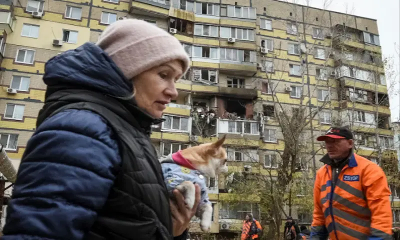 Russia hits several key Ukraine energy facilities, kills three people