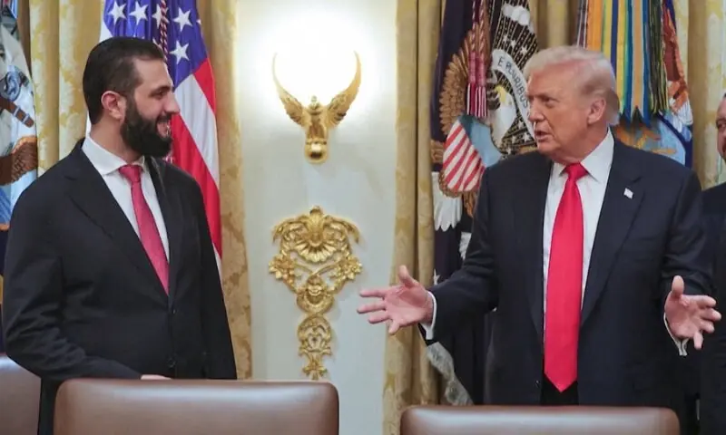 ’کتنی بیویاں ہیں، بس ایک ہی؟‘ ٹرمپ اور شامی صدر کا دلچسپ مکالمہ، ویڈیو وائرل – World