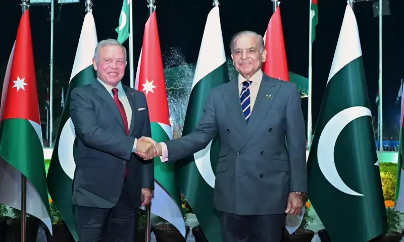 Pakistan and Jordan agree to deepen strategic, economic cooperation