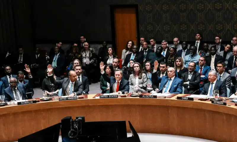 UN Security Council adopts US resolution on Trump&rsquo;s Gaza plan