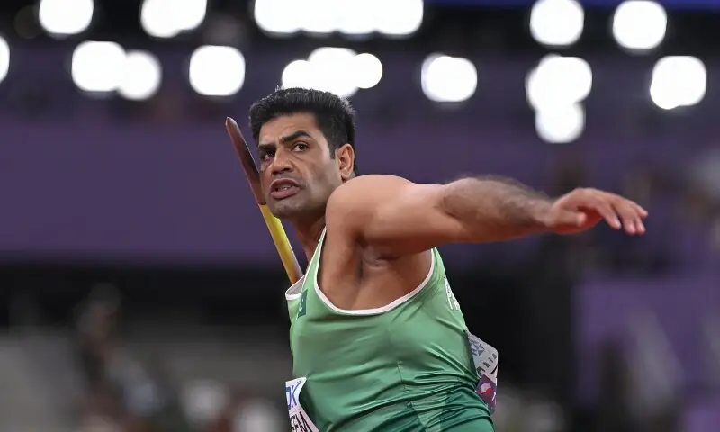ارشد ندیم نے ریاض میں جیولن تھرو میں پاکستان کے لیے سونے کا تمغہ جیت لیا – Sports