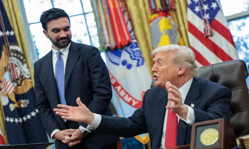 Trump lavishes praise on Mamdani at warm White House meeting