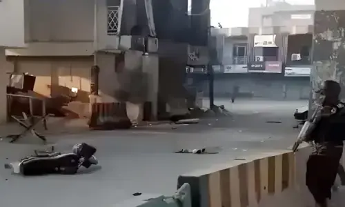 Parade was target of suicide attack at FC headquarters