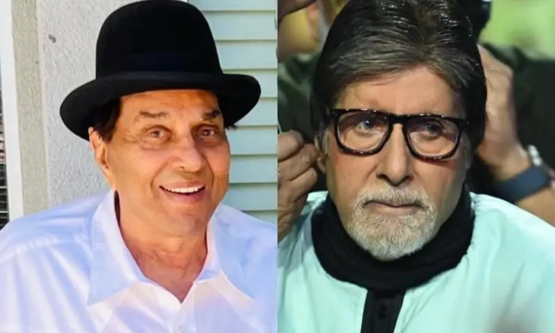Amitabh Bachchan&rsquo;s emotional farewell to Dharmendra