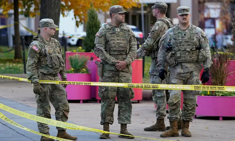 Afghan national arrested after two National Guard soldiers attacked near White House