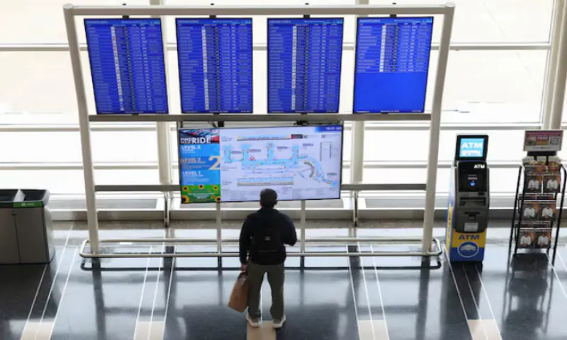 Reagan airport flights paused after shooting near white house