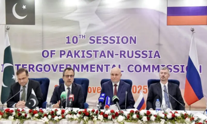 Pakistan, Russia seal key trade and energy deals at 10th intergovernmental commission