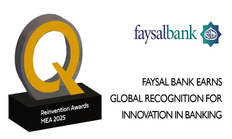 Faysal Bank earns global recognition at Qorus Reinvention Awards MEA 2025