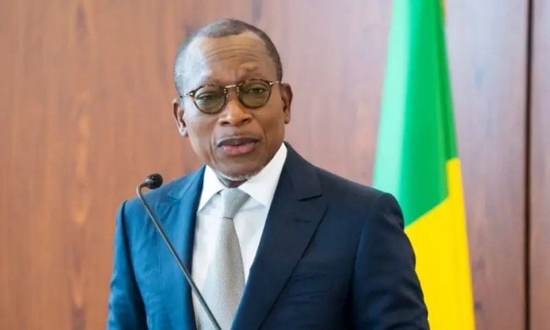 بینن کے صدر پیٹریس ٹیلن کی تصویر