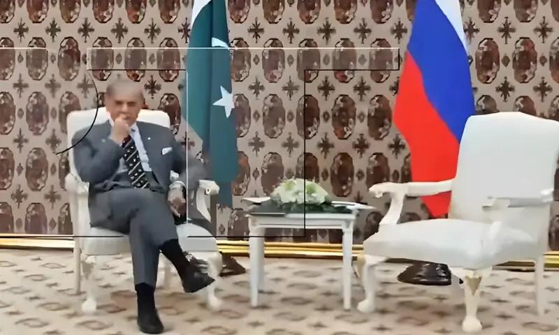 ’شہباز شریف کی پیوٹن سے زبردستی ملاقات کی کوشش‘: ویڈیو بھارتی پروپیگنڈا نکلی ’شہباز شریف کی پیوٹن سے زبردستی ملاقات کی کوشش‘: ویڈیو بھارتی پروپیگنڈا نکلی