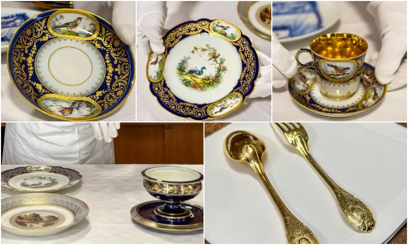 فرانسیسی صدر کے محل سے چمچ کانٹے چوری، ملازم گرفتار