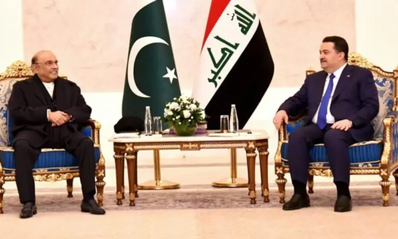 Pakistan, Iraq agree to boost trade, investment and business links