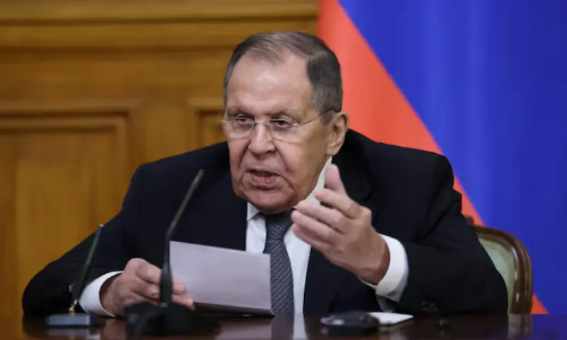 Lavrov says Russia holds strategic initiative in Ukraine as talks continue