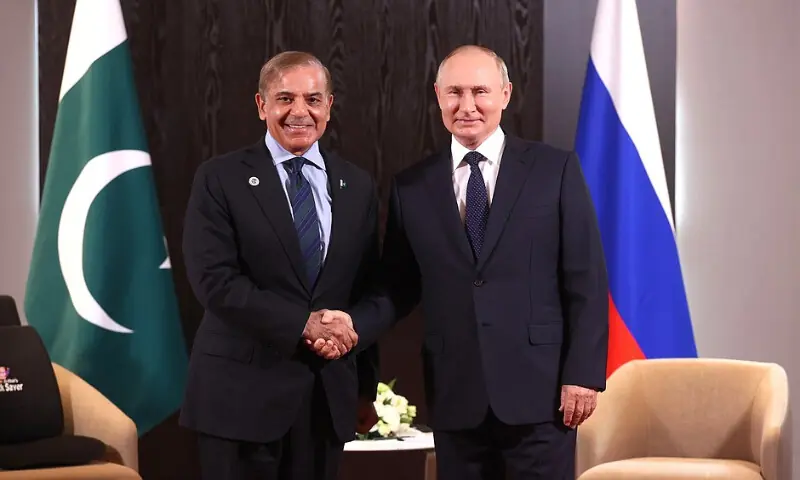 PM Shehbaz condemns attack on Russian President Putin&rsquo;s residence