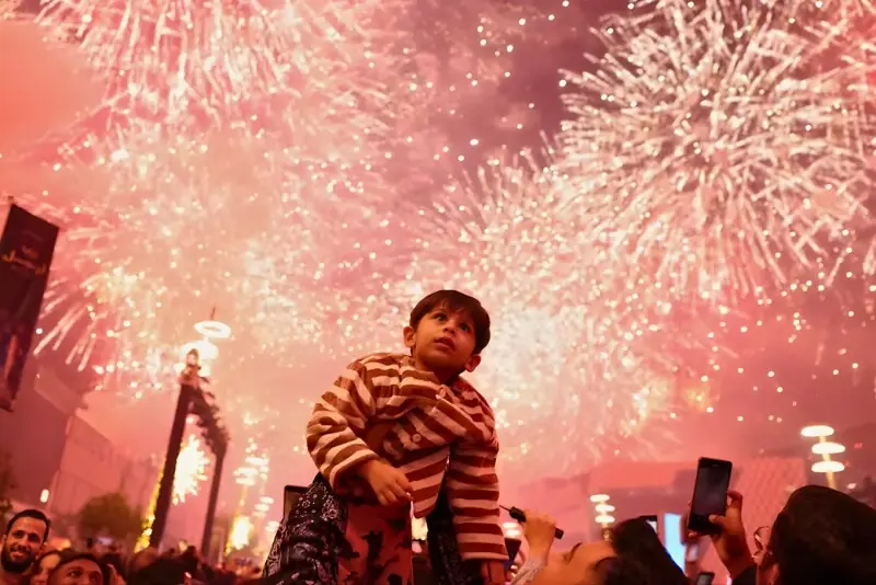 2026 کے آغاز پر آتش بازی 2026 کے آغاز پر آتش بازی