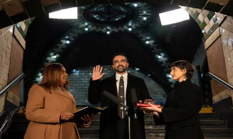 Zohran Mamdani sworn in as New York City&rsquo;s first Muslim mayor