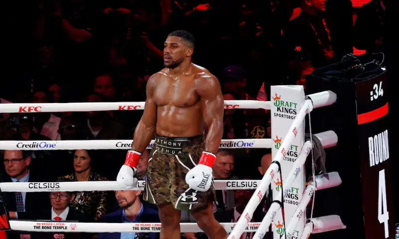 Anthony Joshua released from hospital after Lagos car crash